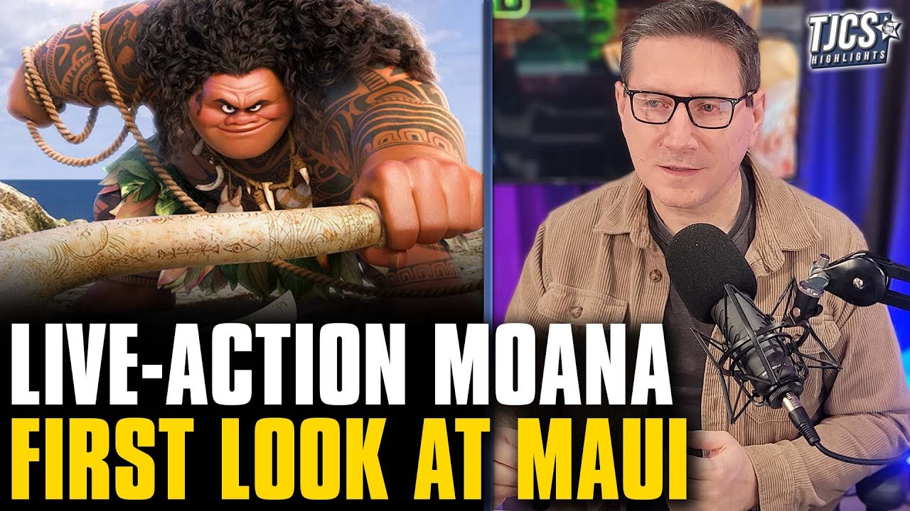 Dwayne Johnson's Live-Action Maui Revealed: A First Look Comparison